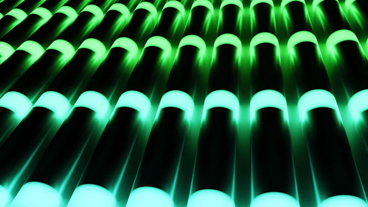 líneas verdes brillantes fondo abstracto