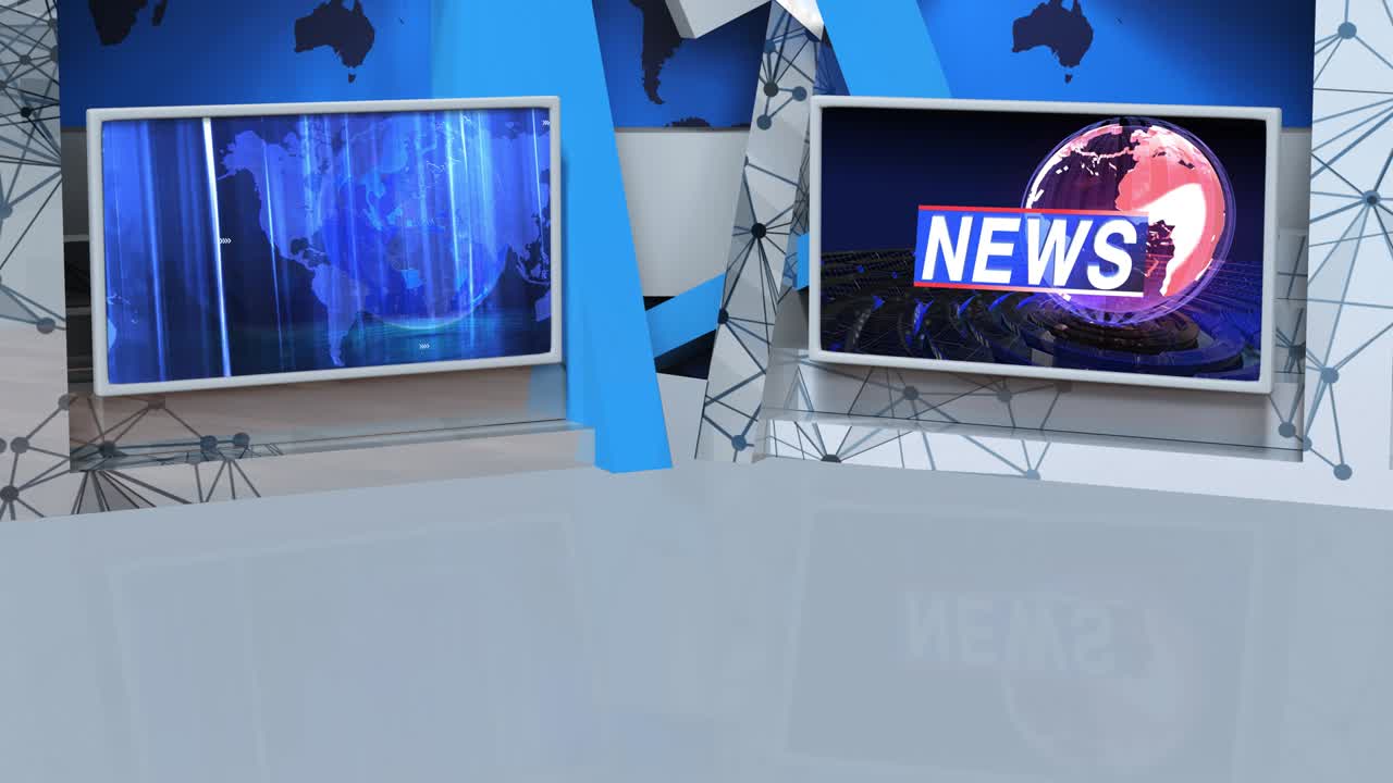 뉴스 스튜디오 배경