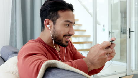 gamer, phone and esports of an excited man