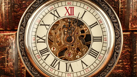 reloj espiral pista del tiempo