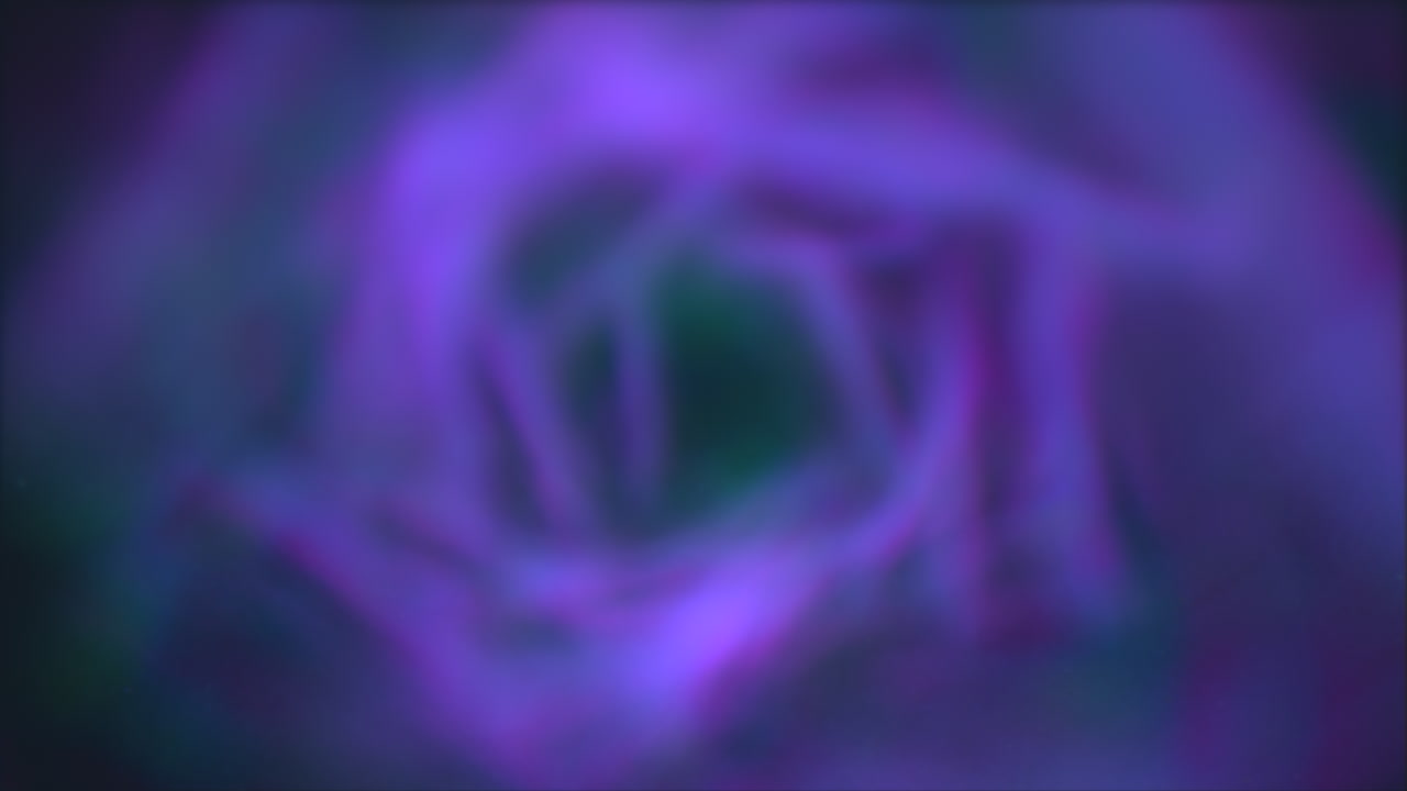 ondas de aurora púrpura mística en el cielo nocturno