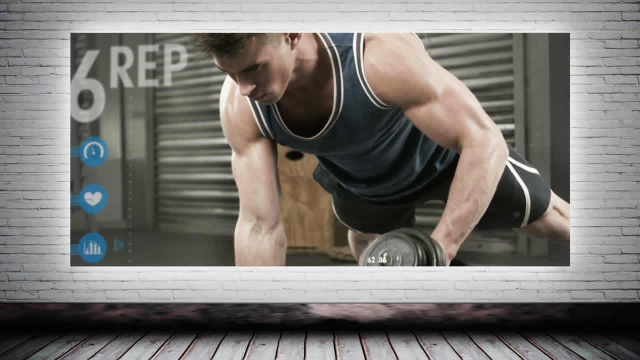 무게 를 사용하는 사람 영상