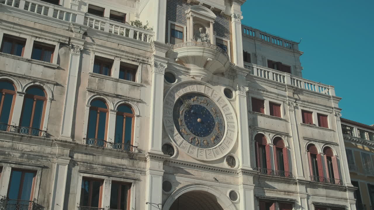 часовая башня на площади святого марка, венеция