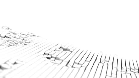 3d 블록의 추상적인 색 배경