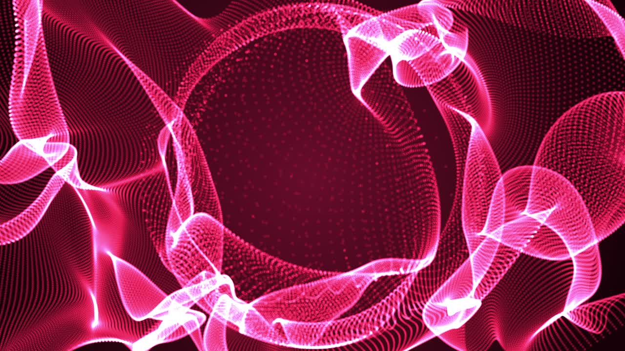 fondo de animación de línea de onda abstracta