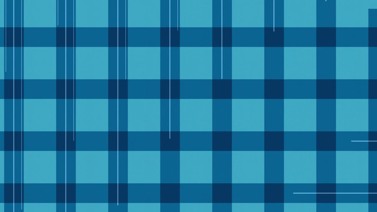Blue Plaid Pattern