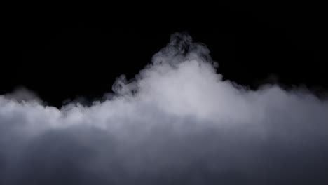 realistic dry ice smoke clouds fog