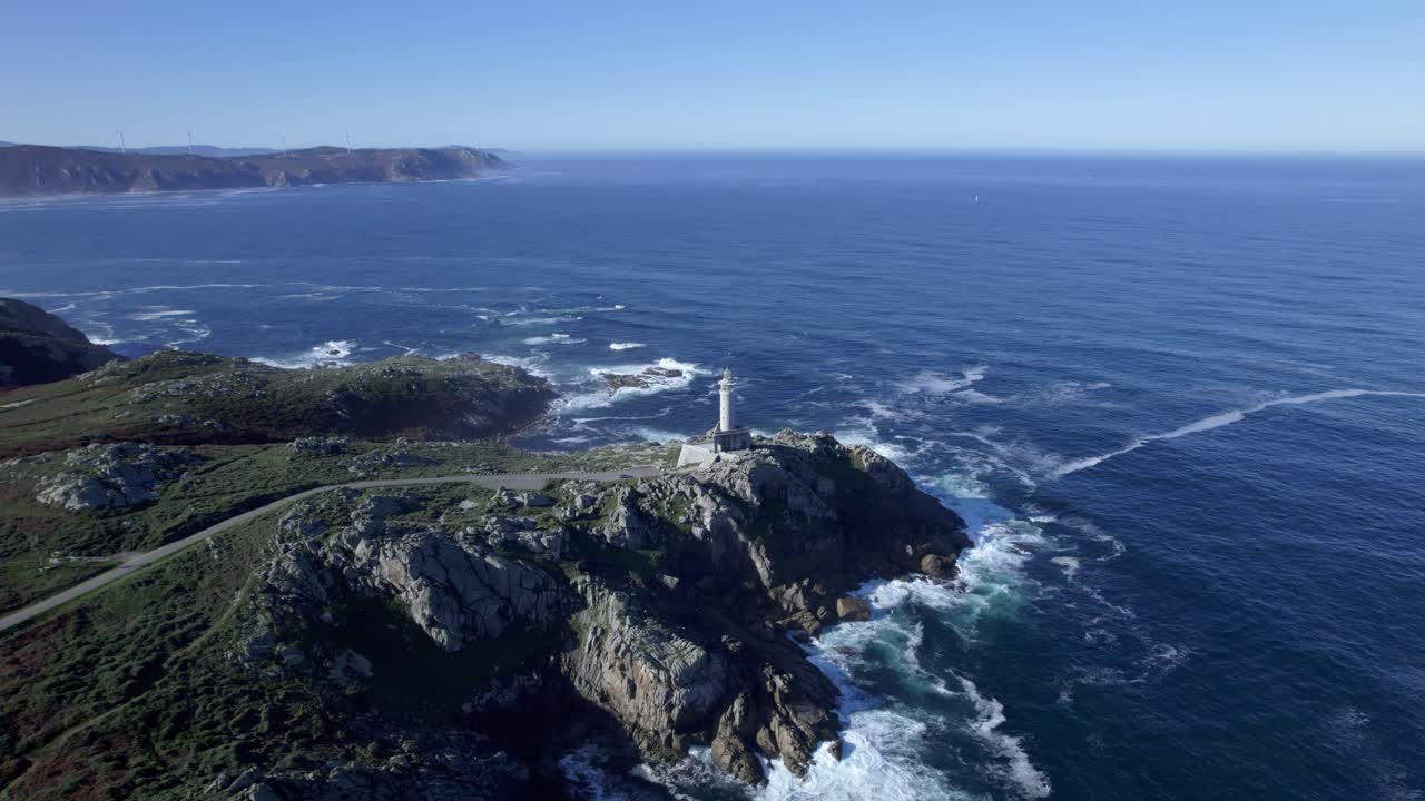 faro de punta nariga, a coruña