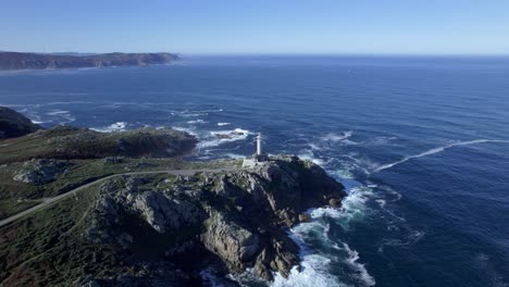 Punta-Nariga-Lighthouse,-A-Coruña