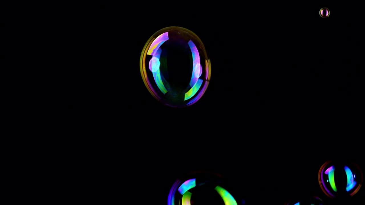 Soap bubble background.