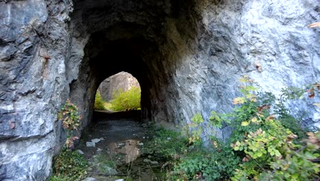 walking toward the quarry