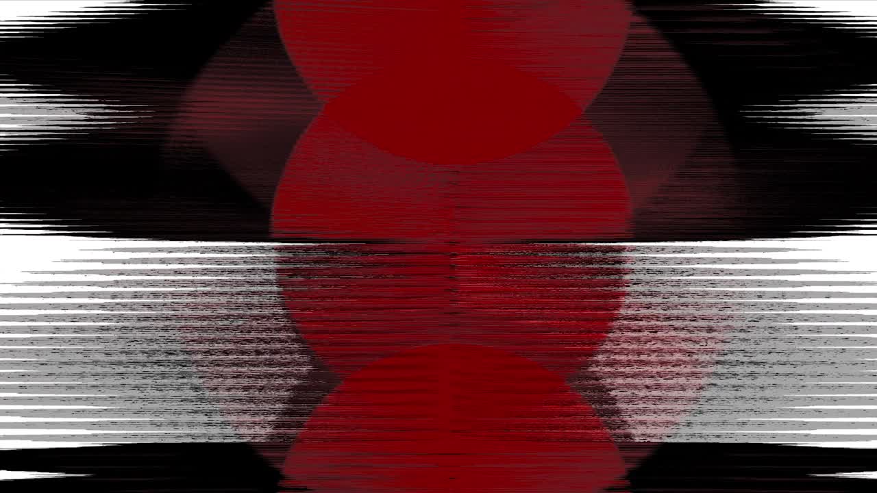 Abstract Background Flicking Circular Pattern