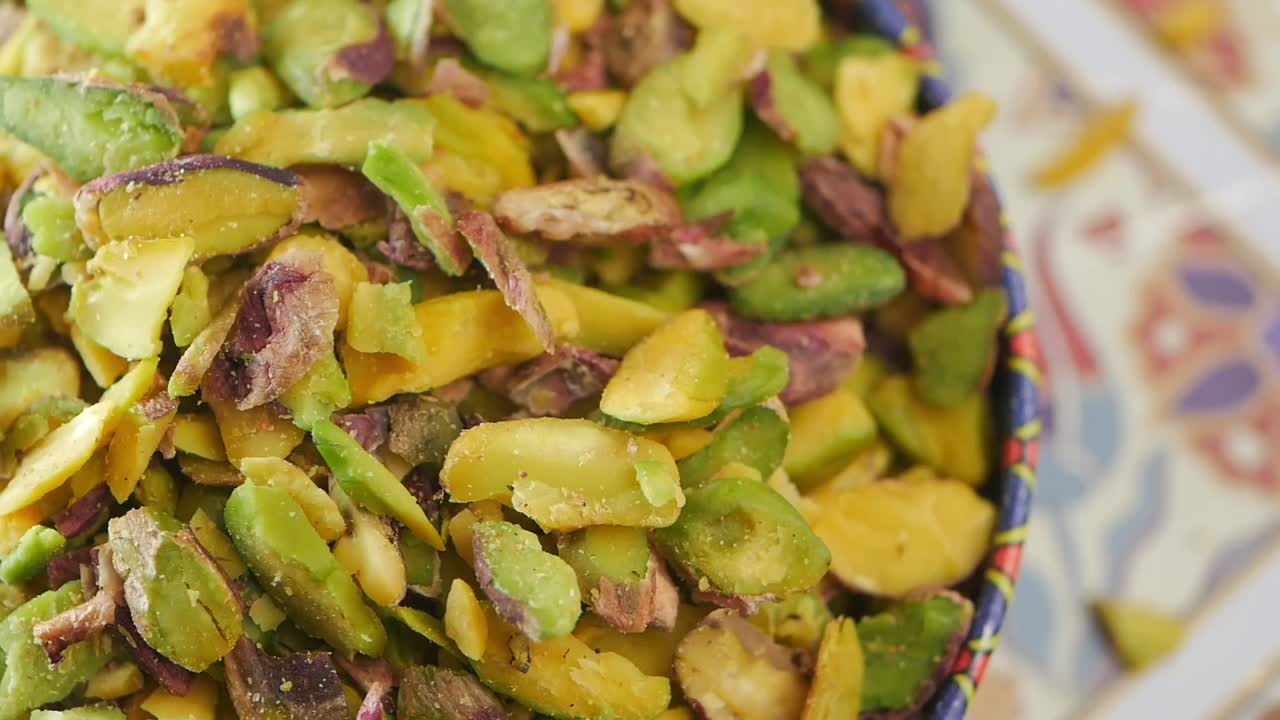 Pistachos y frutos secos