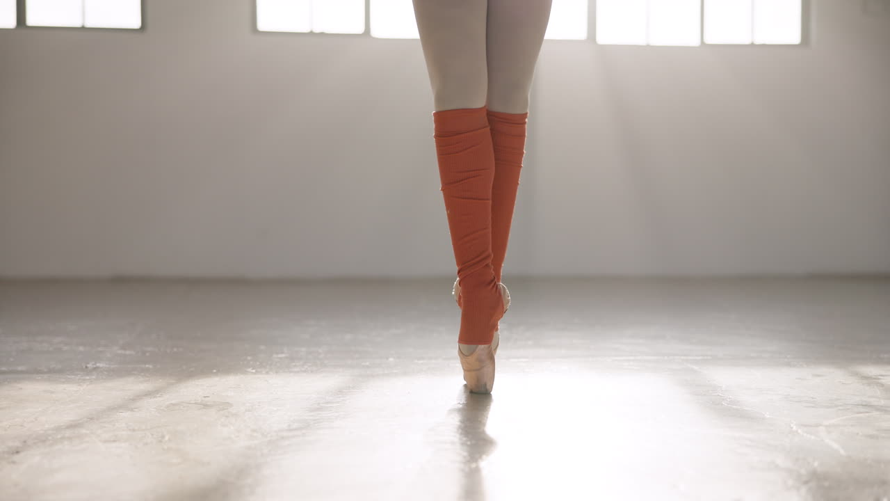 발레, 신발, 그리고 공연의 다리