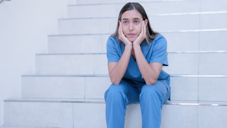 Scheitern,-Traurig-Und-Krankenschwester-Oder-Arzt-Enttäuscht