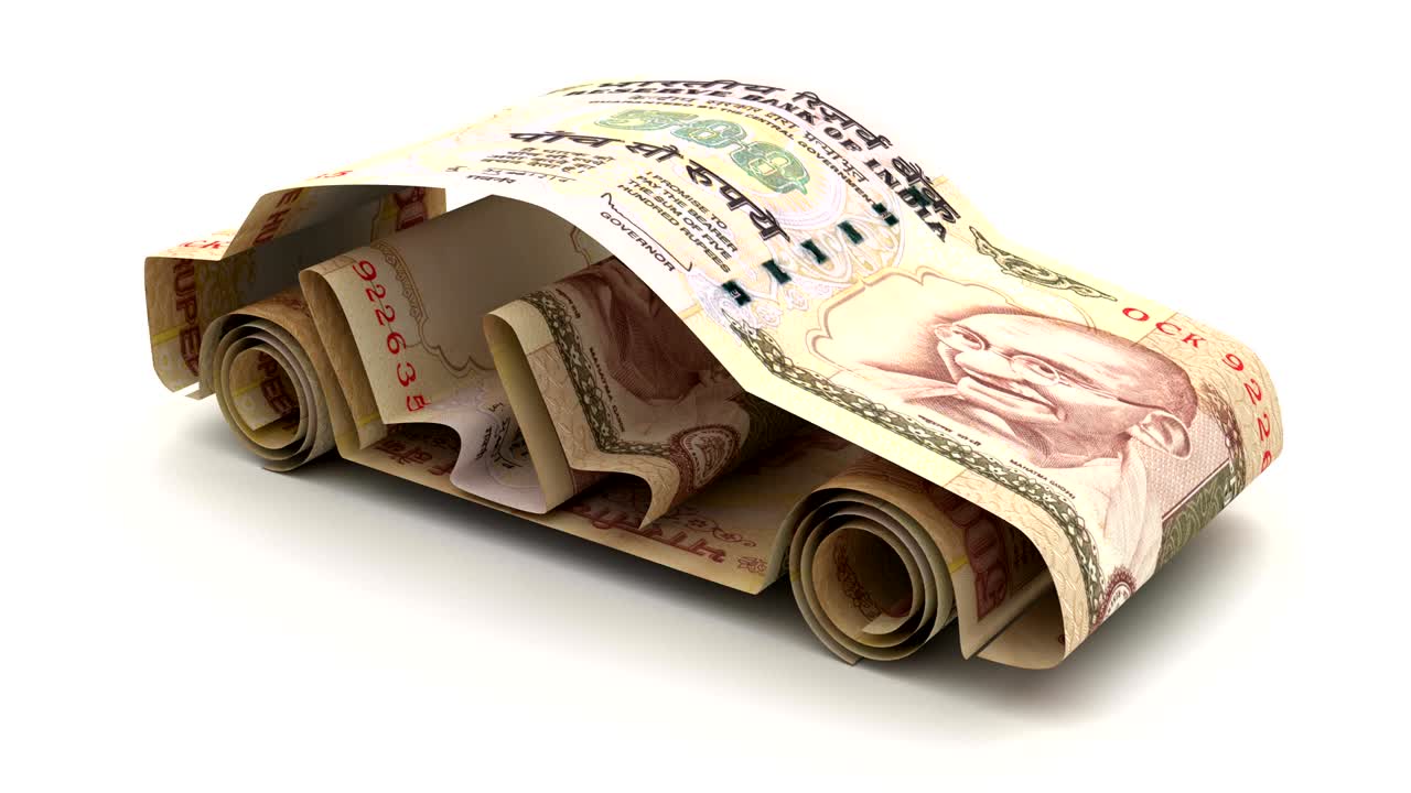 인도 루피로 자동차 금융