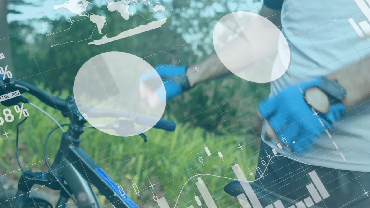 자전거 장갑을 착용한 사람에 대한 통계 데이터 처리