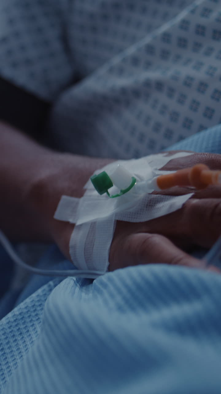 Medic pushes african american man on gurney to ope 4k 2025 08 04 23 59 04 utc.mov | african american, black, blood pressure, care