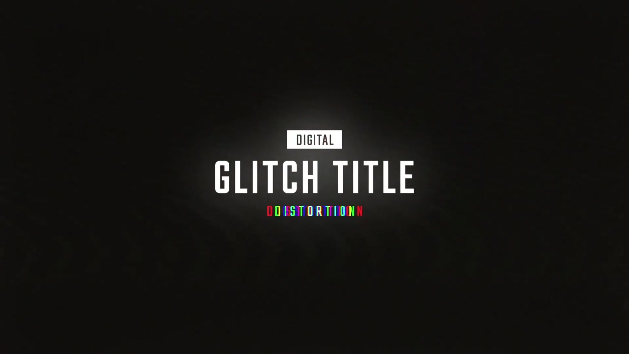 Glitch Title