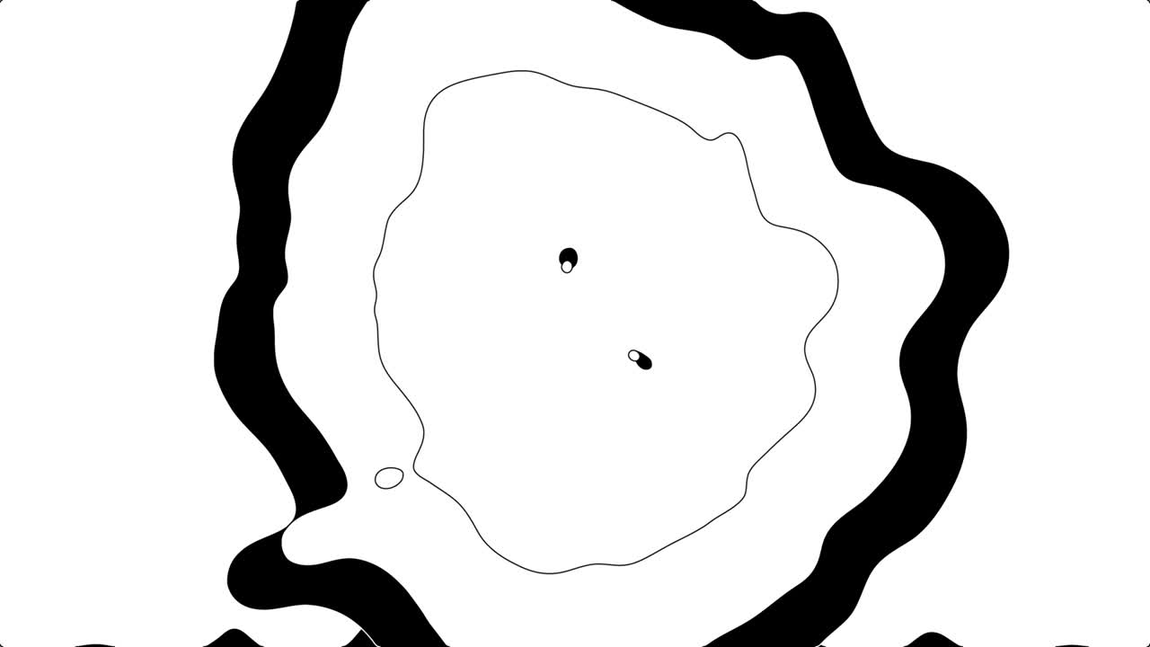 fondo de efecto de pintura líquida psicodélica de alto contraste