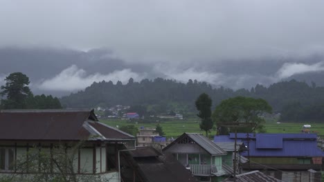 landscape view of valley in arunachal pradesh india