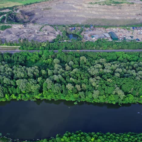excavación de granito en los campos de granito