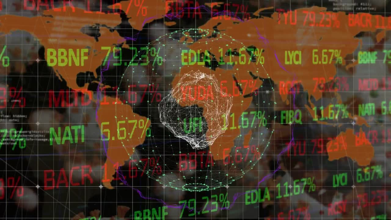 Procesamiento de datos bursátiles frente a células de Covid-19