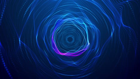 abstract digital tunnel