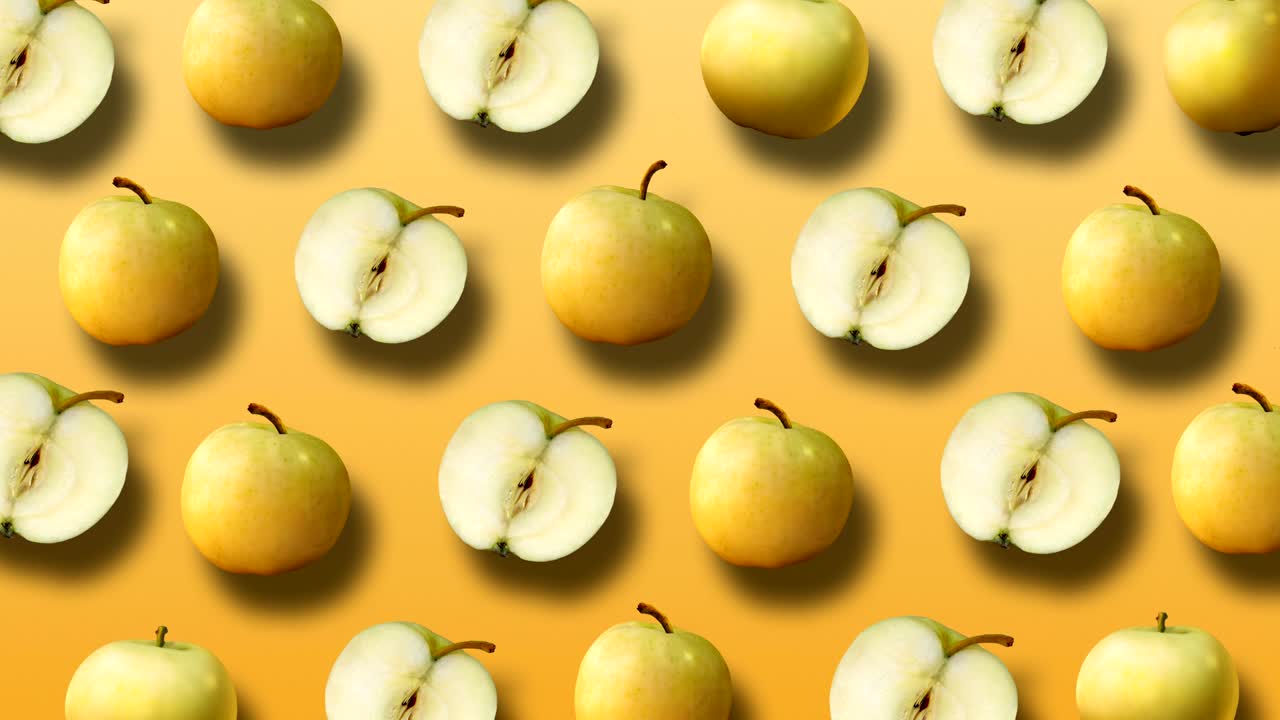 신선한 사과에서 배경