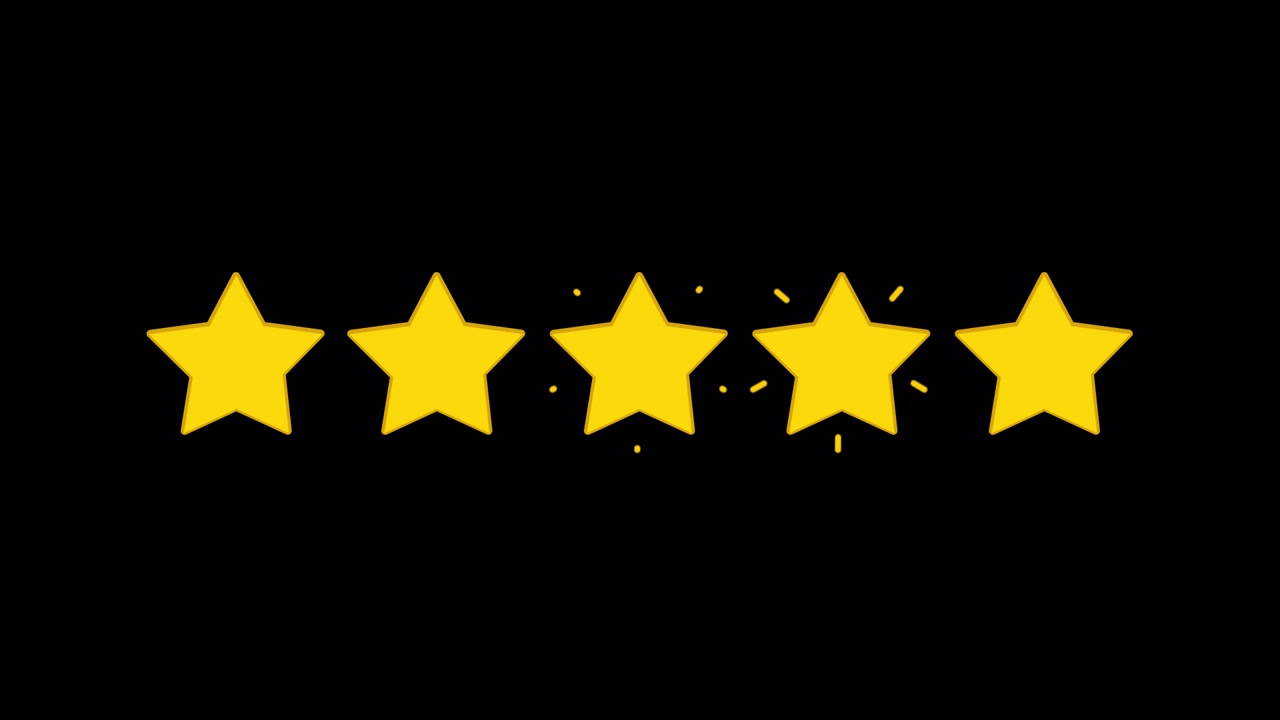 Stroke & Burst Rating Stars