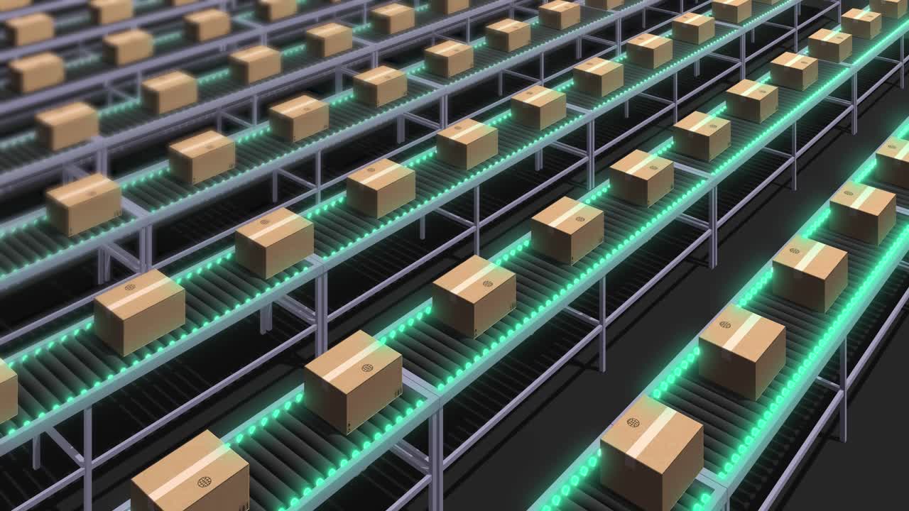 Automated Package Conveyor System