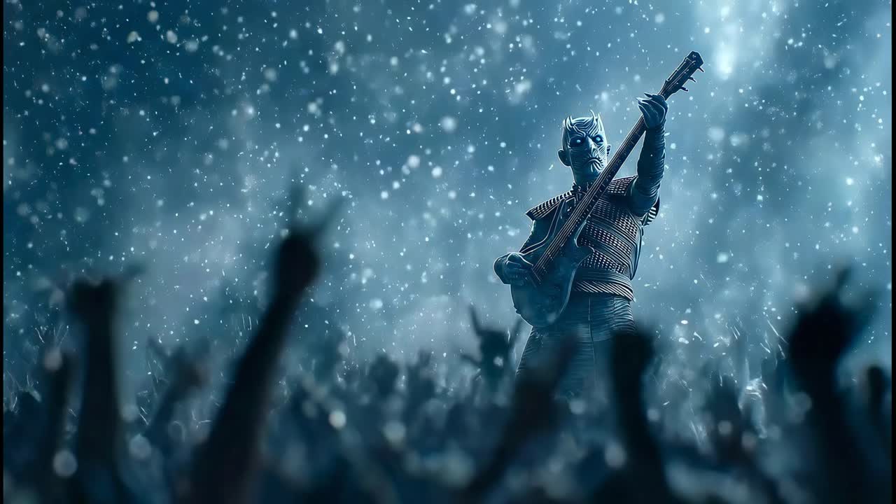 The Night King at a Rock Concert