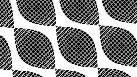 patrón geométrico abstracto con ilusión óptica