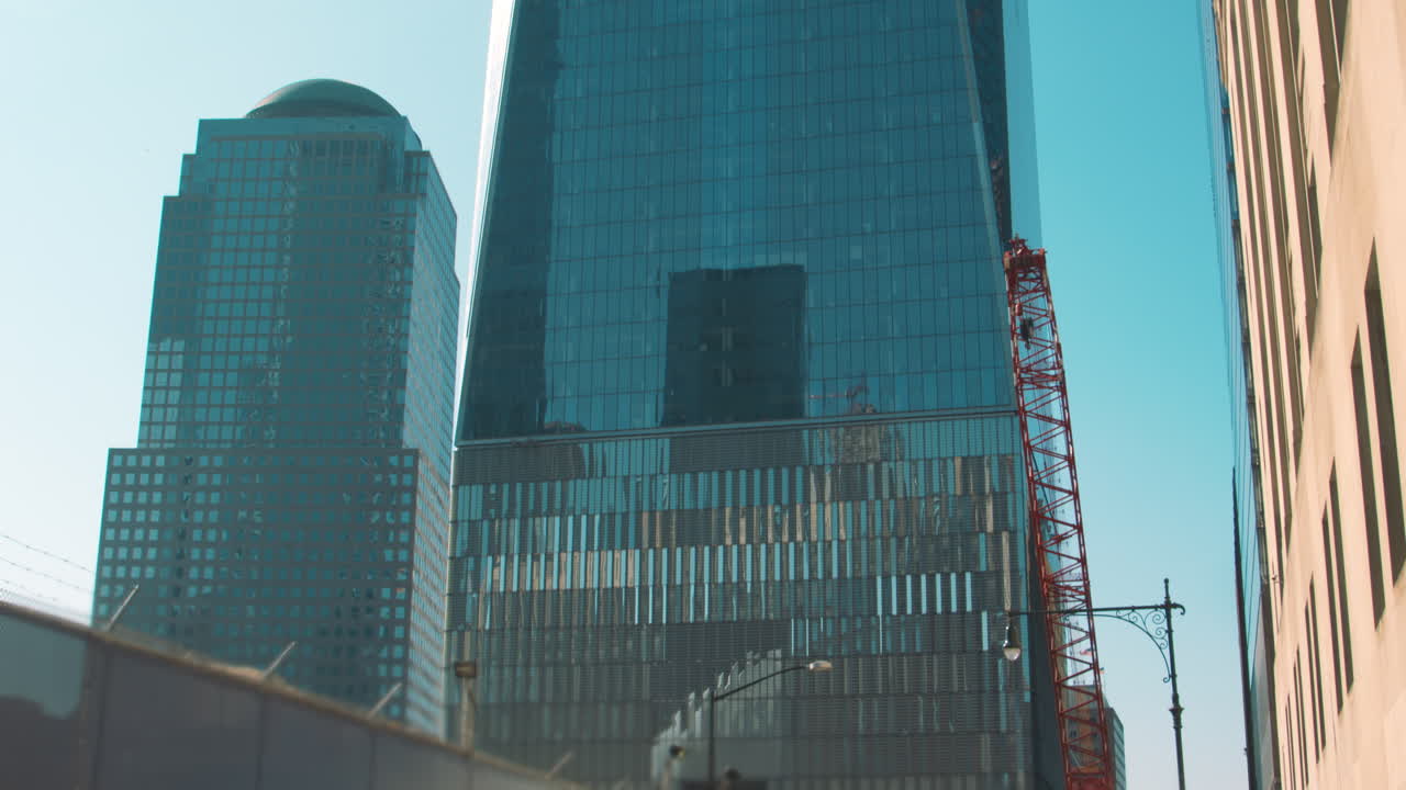 뉴욕 의 세계 무역 센터 에 있는 건물 들 의 외관