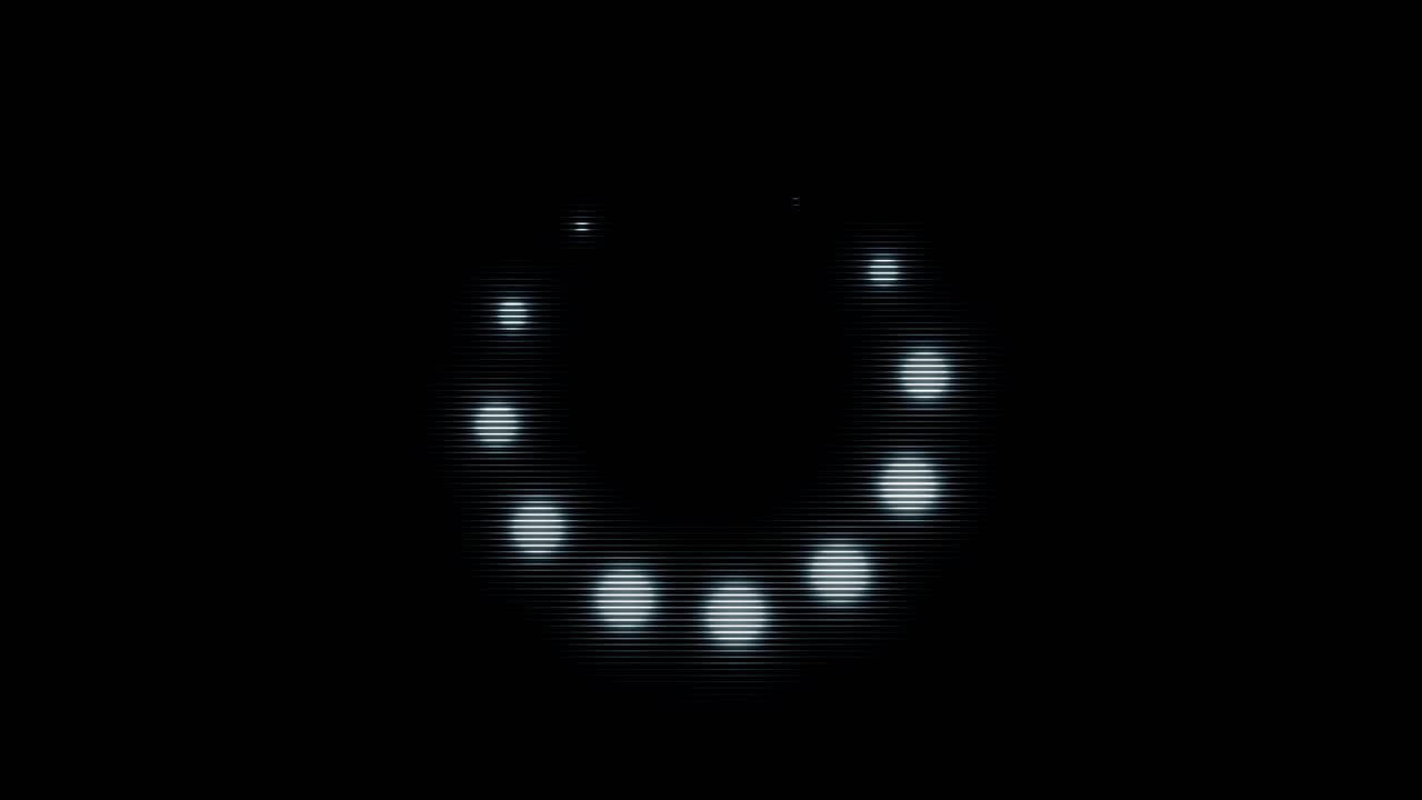 letra mayúscula c mostrada en una pantalla iluminada