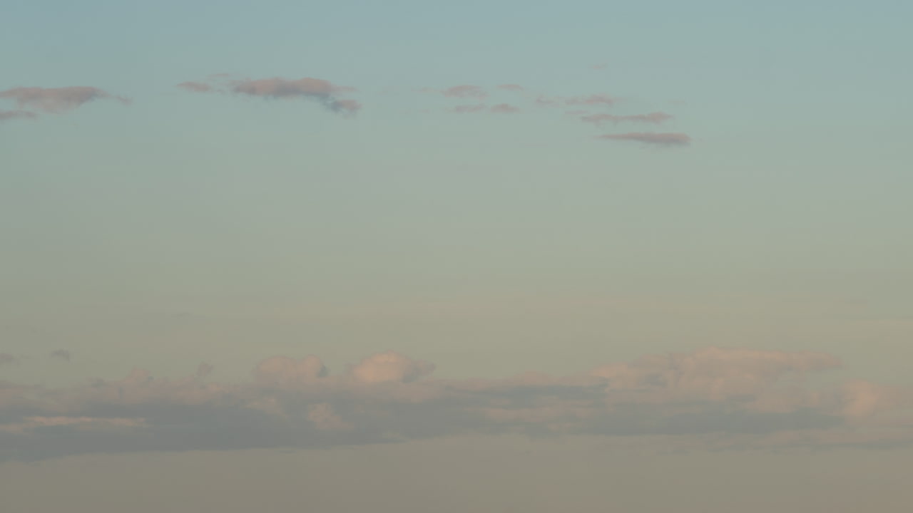 Sky with clouds and moon
