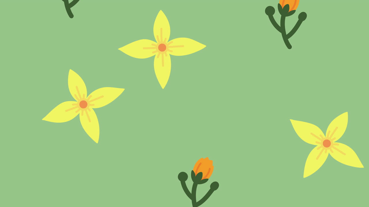Floral Pattern Background