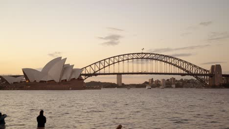 sydney opera house day to nighttime 4k timelapse