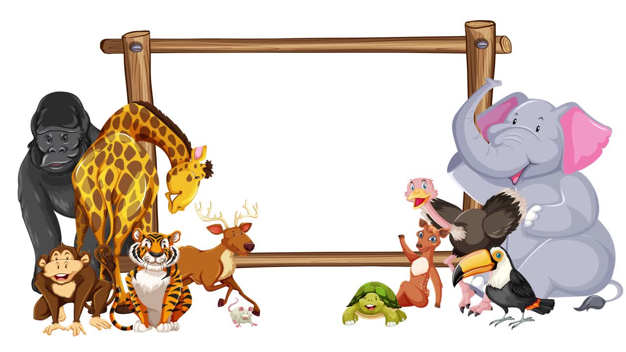 アニメ化された動物が楽器を演奏し 踊っています