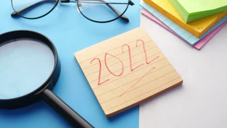 2022 new year's goals and planning