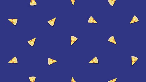 patrón de las rebanadas de pizza