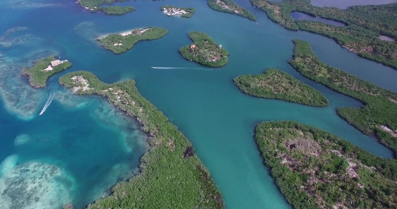 Ilha Tintipan vista de cima