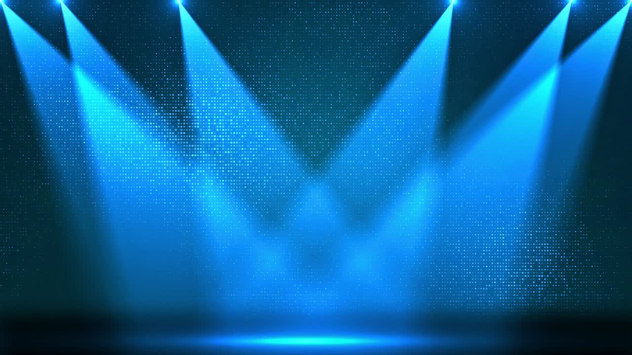 Electric power light energy line wave glowing light binary circuit board future technology blue