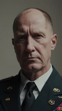 military officer portrait