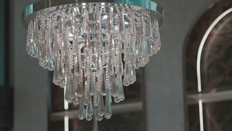 stunning crystal chandelier radiates luxury and elegance