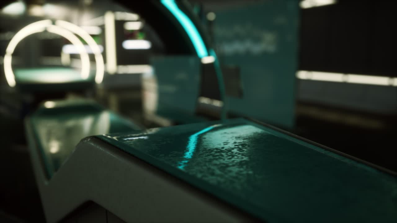 미래의 과학적 mri 스캐너 병원의 의료 장비