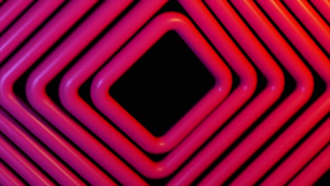 formas geométricas abstractas con colores de neón