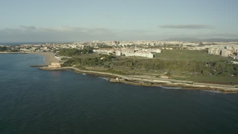 increíble vista de la playa de la bahía de santo amaro