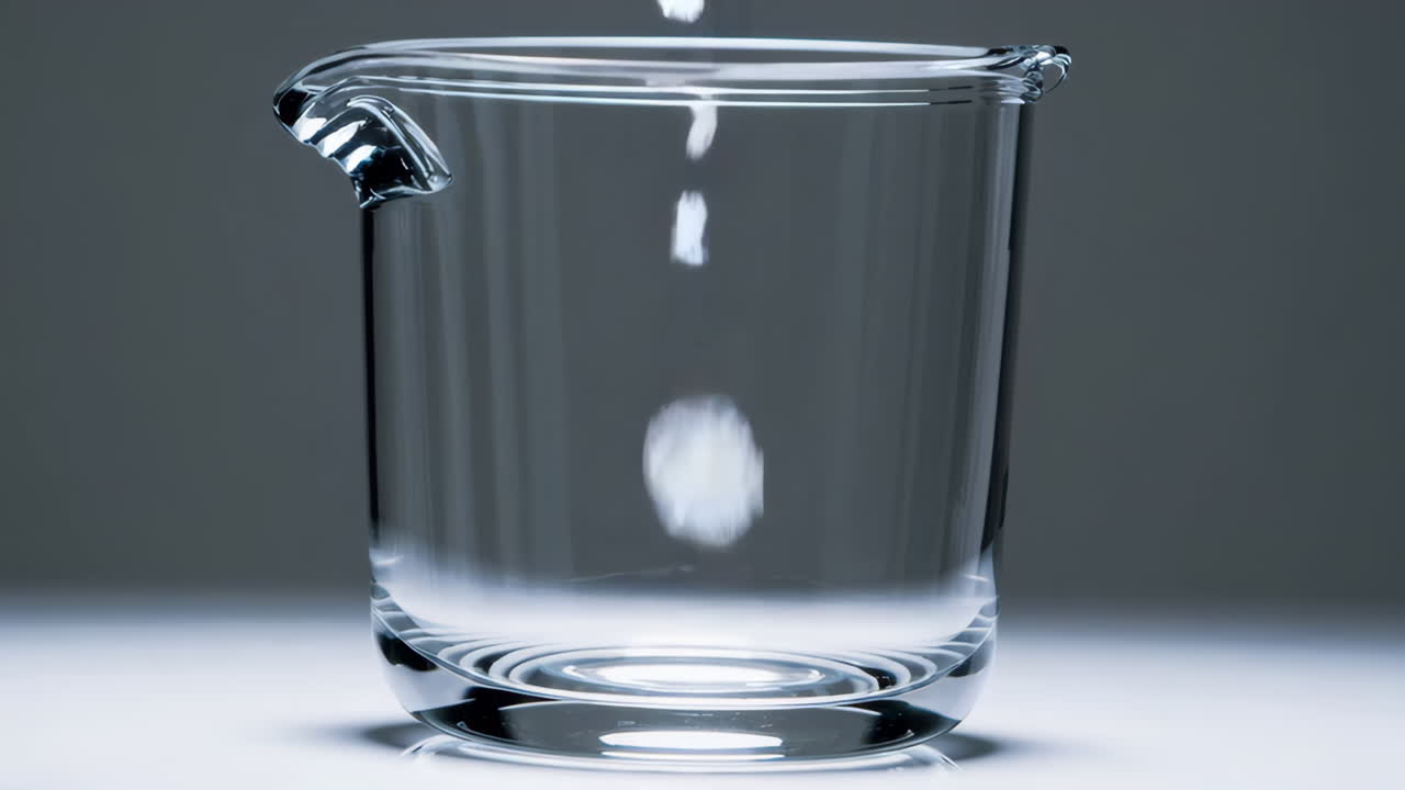 Empty Glass Beaker