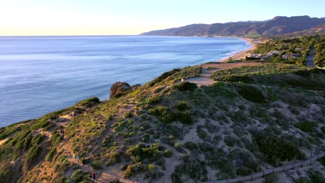 flying around pt. dume in malibu, ca